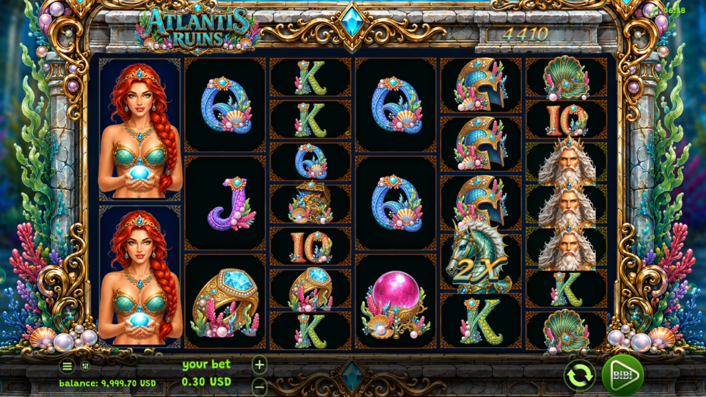 Atlantis Ruins underwater win