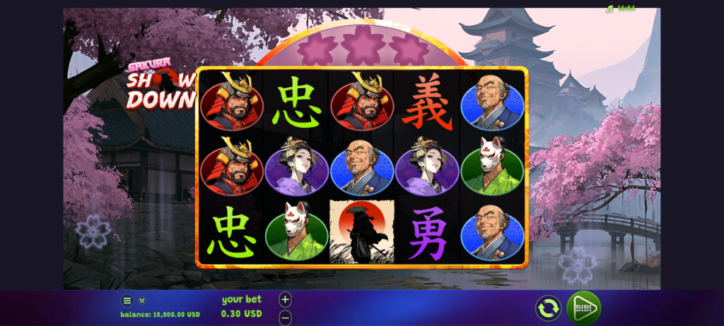 Sakura Showdown gameplay reels