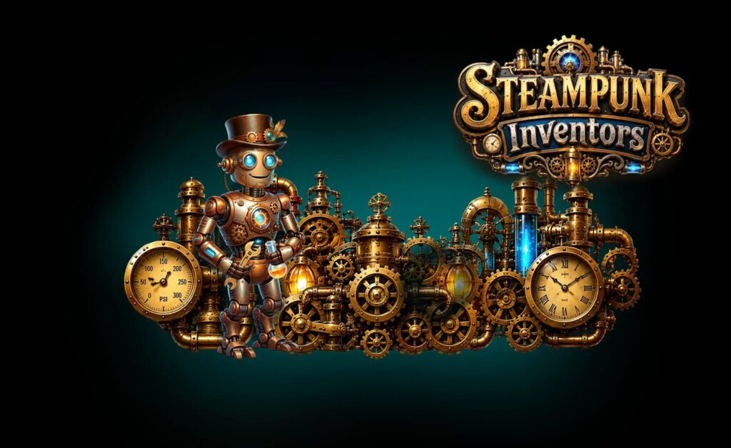 Steampunk Inventors key art